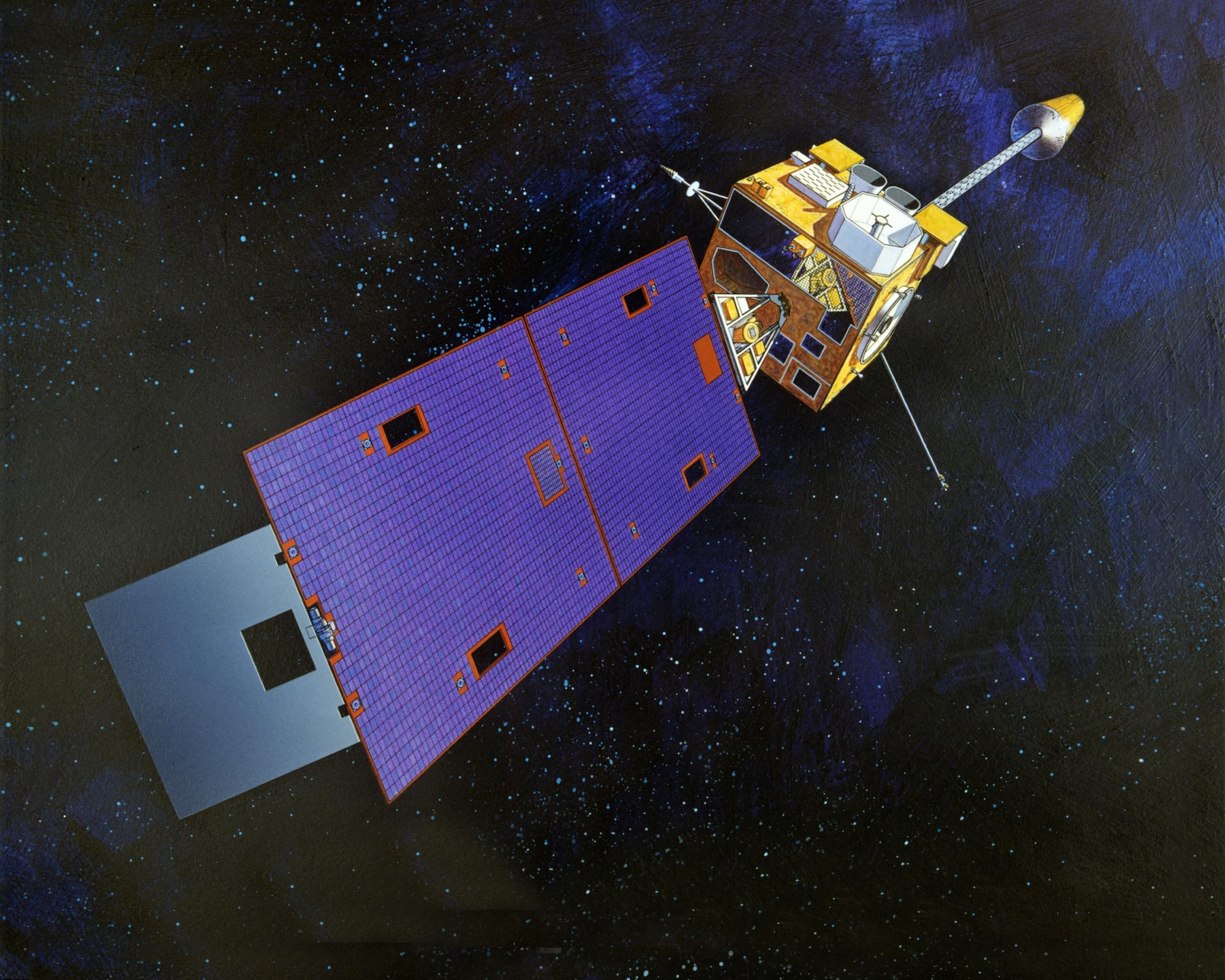 Global Positioning System Block IIF satellite (United States Government photo)
