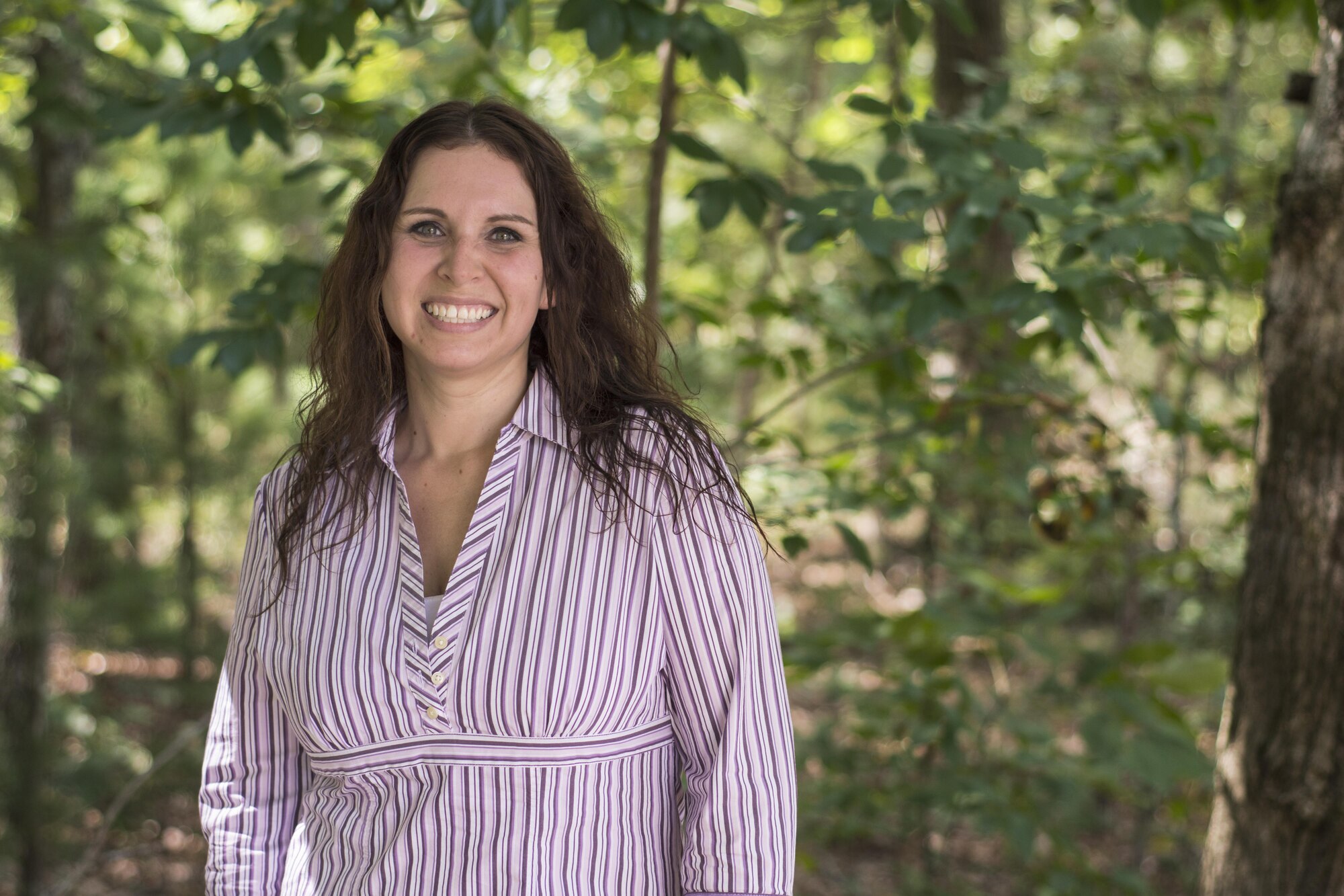 Amanda Kovacs, pictured, is TEMPEST, or Emissions Security, manager at AEDC. In her position she oversees the TEMPEST program, which identifies vulnerabilities in information systems processing classified information. Kovacs is the first government civilian to serve as AEDC TEMPEST manager. (U.S. Air Force photo/Jacqueline Cowan) 