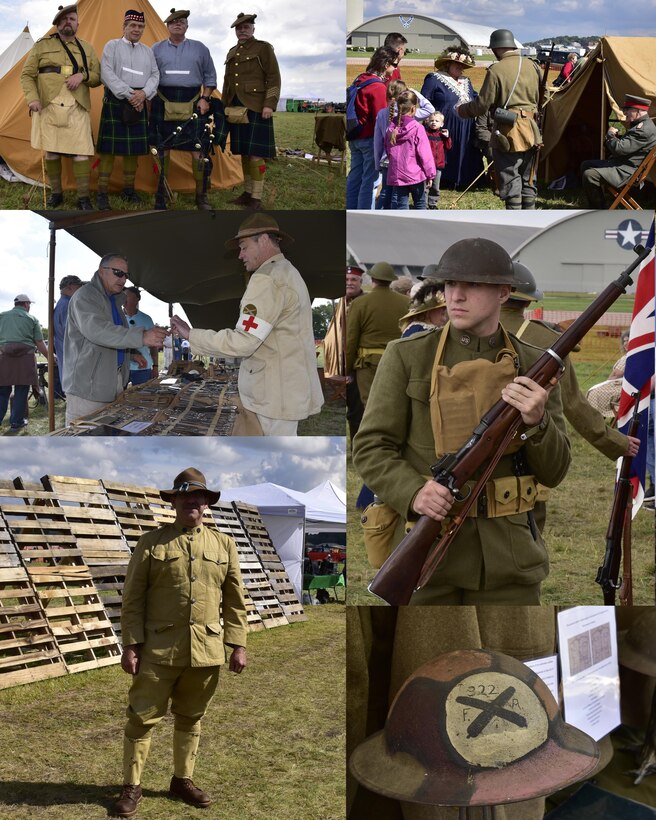 DAYTON, Ohio -- World War I reenactors participated in the Tenth WWI Dawn Patrol Rendezvous on Oct. 1-2, 2016, at the National Museum of the U.S. Air Force. (U.S. Air Force photo by Ken LaRock)  