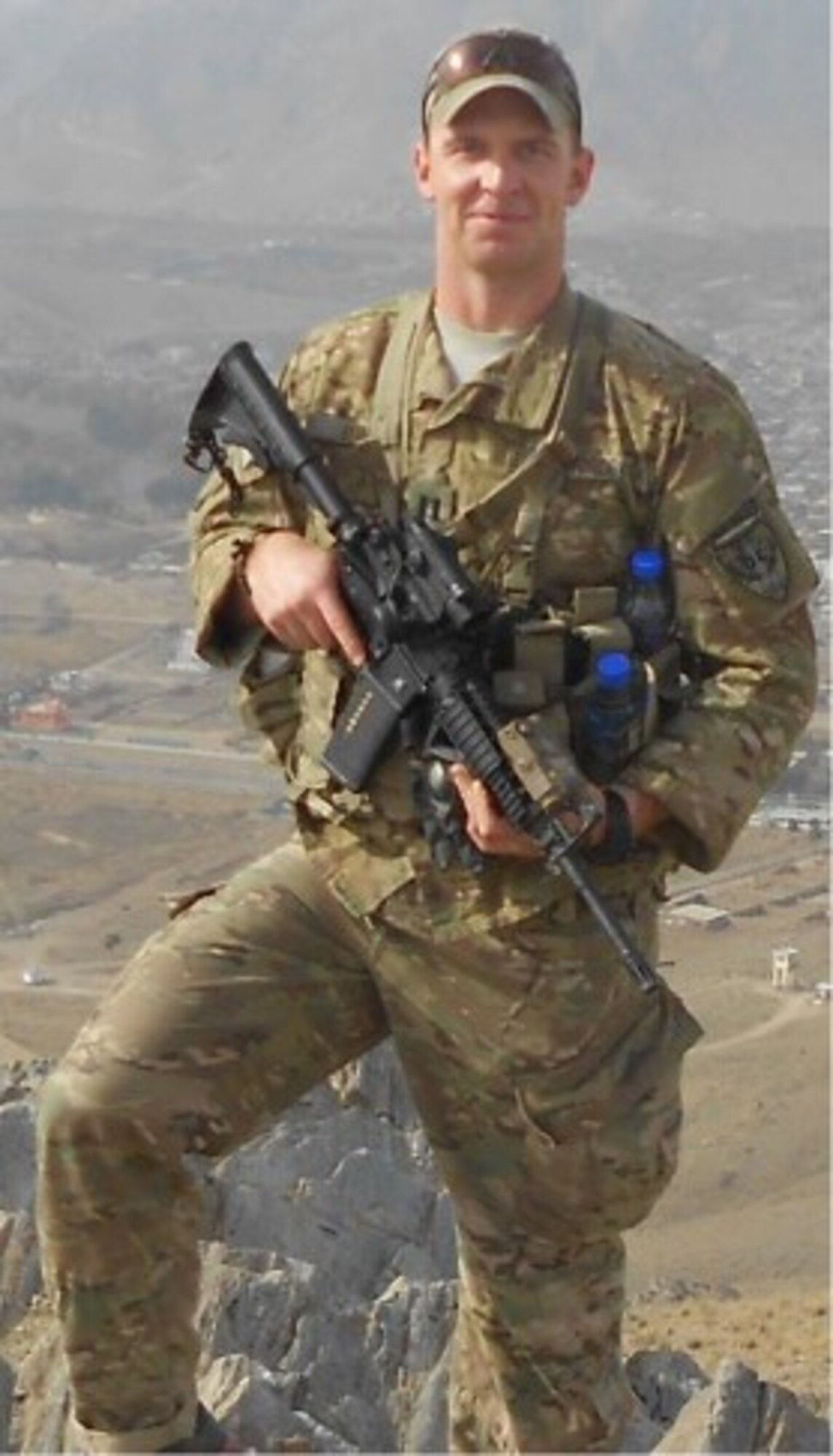 KABUL, Afghanistan – Capt. David Lyon, 21st Logistics Readiness Squadron at Peterson Air Force Base, Colo., was killed in December 2013 by a vehicle-borne improvised explosive in Kabul, Afghanistan. Lyon’s legacy was that of “no greater love,” which his teammates say he lived every day.  (Courtesy photo)