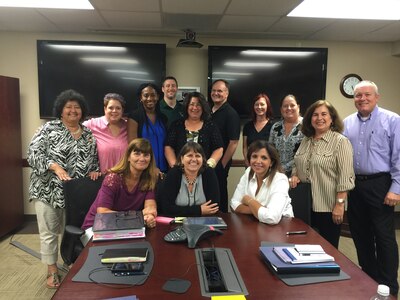 A team of education and training subject matter experts attend an Enterprise Process Improvement workshop Aug. 18 at Joint Base San Antonio-Randolph. The EPI process was created by the Air Force Manpower Analysis Agency to streamline work practices across the Air Force and create more efficient practices. 