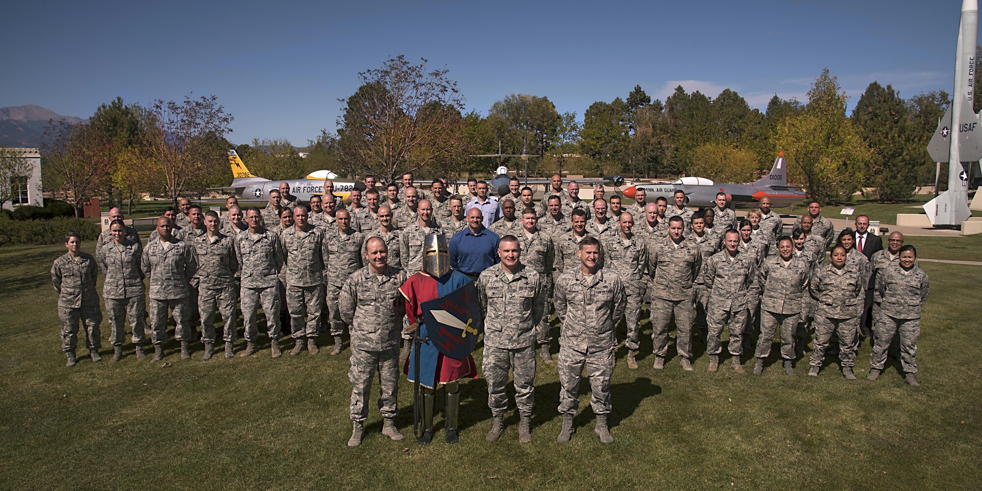 PETERSON AIR FORCE BASE, Colo. – Commanders from across the geographically-separated 21st Space Wing attended a two-day conference at Peterson Air Force Base, Colo., Oct. 4-5, 2016. The Commanders Conference was hosted by Col. Doug Schiess, 21st Space Wing commander.  (U.S. Air Force photo by Craig Denton)