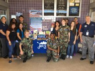 The Civil Air Patrol (CAP) cadets supported MCAS Yuma's, National Preparedness Month (NPM) Campaign. The cadets and staff members are from Yuma's Composite Squadron 508.  The CAP cadets received a class on Disaster Preparedness, as well as the NPM campaign. On 10 Sept 16, the cadets manned a display of items that could be part of a Disaster Preparedness Kit (Go-Kit). These displays were both set up at the entrance of the MCX and the DeCA commissary. As part of the CAP Charter, CAP covers several emergency services areas. The principal categories include search and rescue missions, disaster relief, and  humanitarian services.