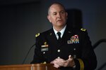 Army Lt. Gen. Timothy Kadavy, director of the Army National Guard, discusses his vision for the Army Guard’s way ahead, including increased training and decreased post-mobilization times, at the Director, Army National Guard Seminar at the 2016 Association of the United States Army annual meeting in  Washington, D.C.