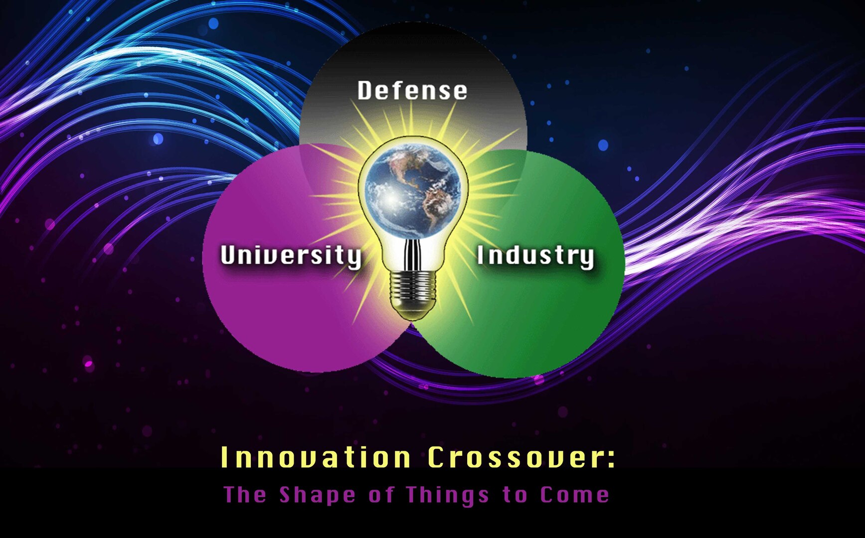 161006-N-BK152-001 - Crane, Ind. (Oct. 6, 2016) -- Naval Surface Warfare Center, Crane Division (NSWC Crane) will host the inaugural "Innovation Crossover: The Shape of Things to Come" conference on October 12-13 at the Bloomington Convention Center. The event is designed to foster collaboration on mutual technology challenges and regional economic growth.  