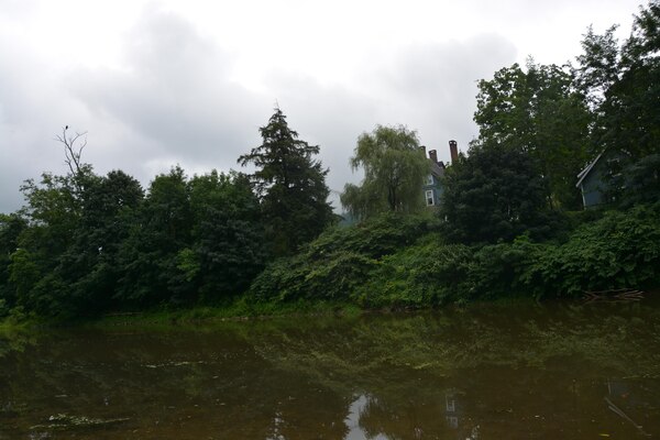 Walton’s resident Eagle is perched above the West Branch Delaware River that feeds into the Cannonsville Reservoir. 