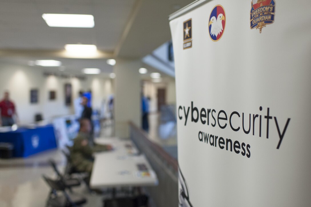 A Cybersecurity Expo, hosted by the U.S. Army Forces Command and U.S. Army Reserve Command headquarters, was held Oct. 3, 2016, at Fort Bragg, N.C. The expo was held to increase awareness of cybersecurity threats and how they impact day-to-day Army operations. (U.S. Army photo by Timothy L. Hale)(Released)