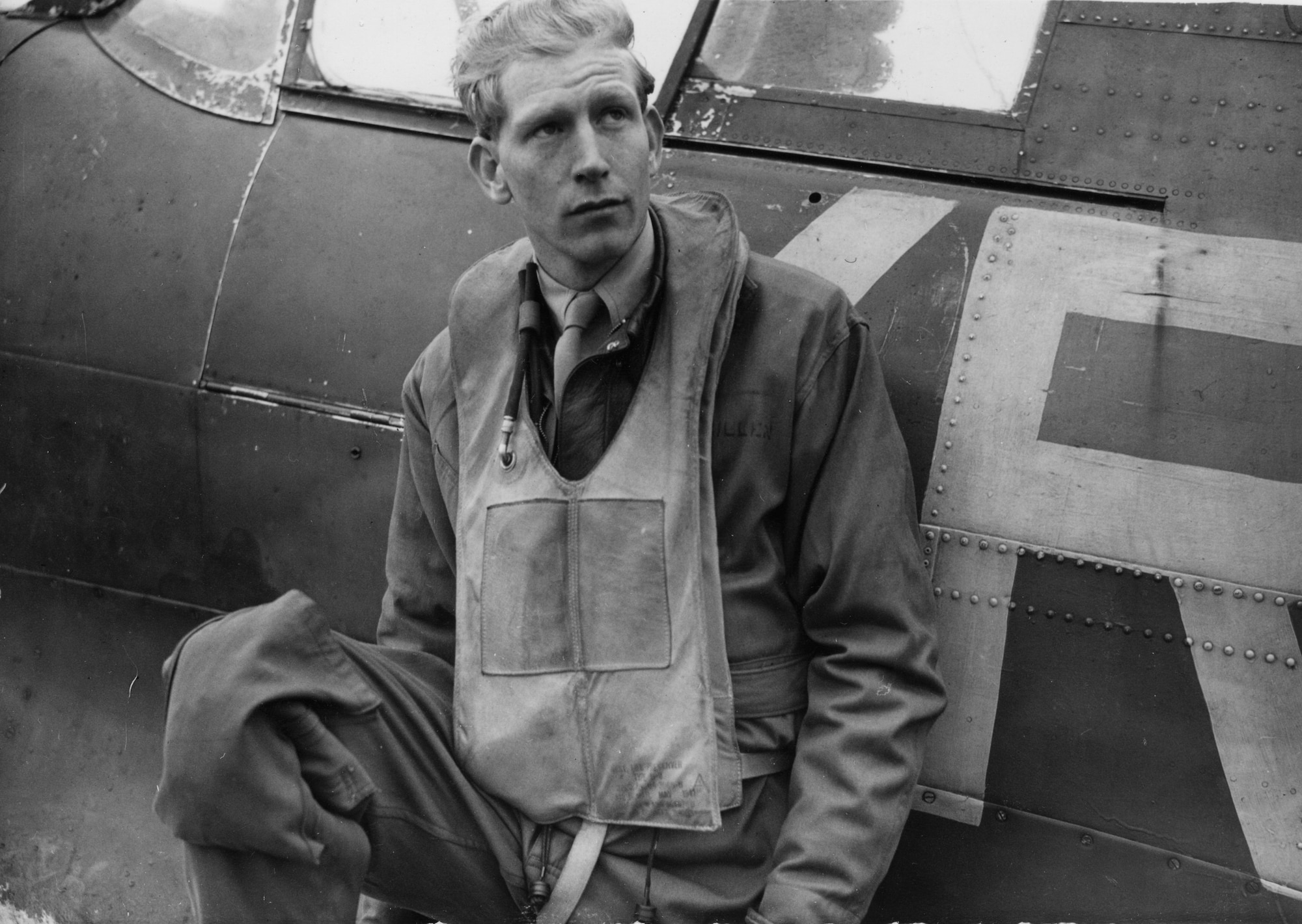 A young Maj. Gen. Chesley G. Peterson. Peterson. (Courtesy photo/The Roger Freeman Collection/The American Air Museum in Britain)