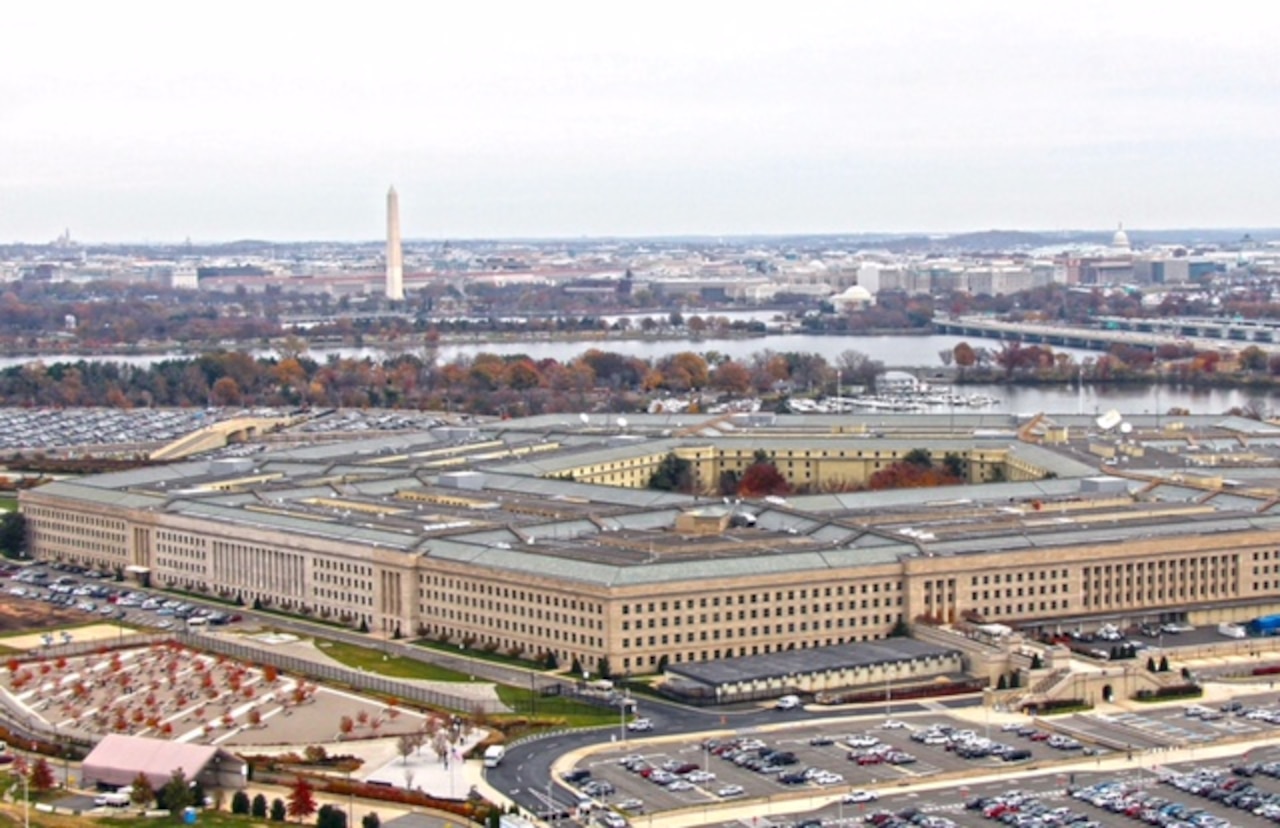 An aerial view of the Pentagon. DoD photo