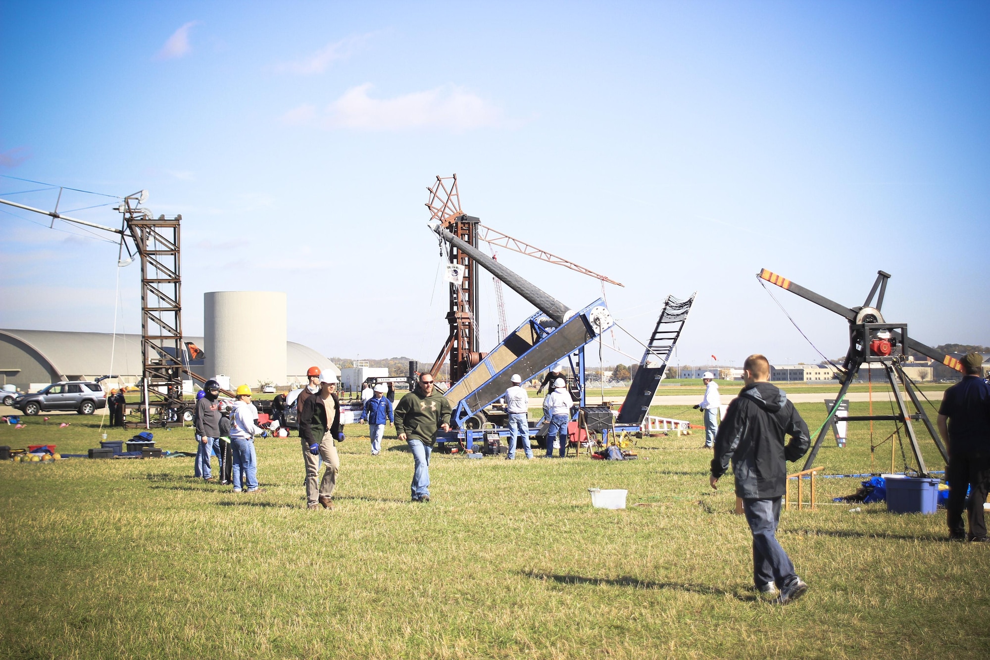 Three local Miami Valley Pumpkin Chucking teams will be attending the World Championship Punkin Chunkin Association competition later this year. Come witness these remarkable handmade machines at the annual Wright-Patt Pumpkin Chuck, October 21st. 