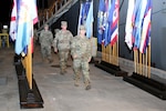 Soldiers of the 605th Transportation Detachment, who were deployed in support of Pacific Pathways 16-3, were welcomed home during a ceremony October 8 at Joint Base Pearl Harbor Hickam. Pacific Pathways 16-3 is the third iteration of the U.S. Army Pacific concept for deploying of U.S. Army enablers in the Indo-Asia Pacific Area of Responsibility in existing security cooperation exercises and engagements linked together into a deliberate, sequenced operation pattern.