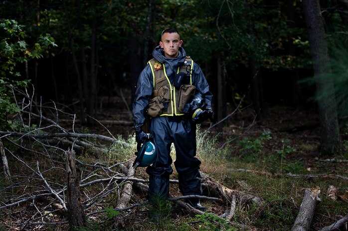 Cpl. David Hernandez, 24 — Chicago, Illinois
I was a fourth grader in Chicago. Despite being ten years old, living in a major city we were scared we could be the next city to be hit. You could see it in everybody’s faces. We could see the Sears Tower, and my teacher would constantly be looking out the window to see if something had happened in Chicago.
The teachers tried to keep us in our studies, going over our dailies, but you could see that they were worried. They kept looking at their phones, they kept trying to get a hold of people in the transition between classes.
I have two brothers who were in the first Gulf War, and from my family’s experiences, my parents knew that something was about to happen.
September 11th gave me my first true feeling of aspiration and that was to become who I am today: a United States Marine. After seeing my brothers’ service, I knew that this was going to be my turn to answer our nation’s call.
One of the biggest things that we can take away from 9/11 is readiness. Despite us not being prepared for such a horrific incident, we had people that were ready to respond, ready to give their lives in the defense of our country.
In three years, the Marine Corps will be accepting recruits who weren’t alive when 9/11 happened. Where I work, we train to constantly be ready for when the next incident happens. It’s not about whether it will or will not happen.
We have to be ready, regardless. 