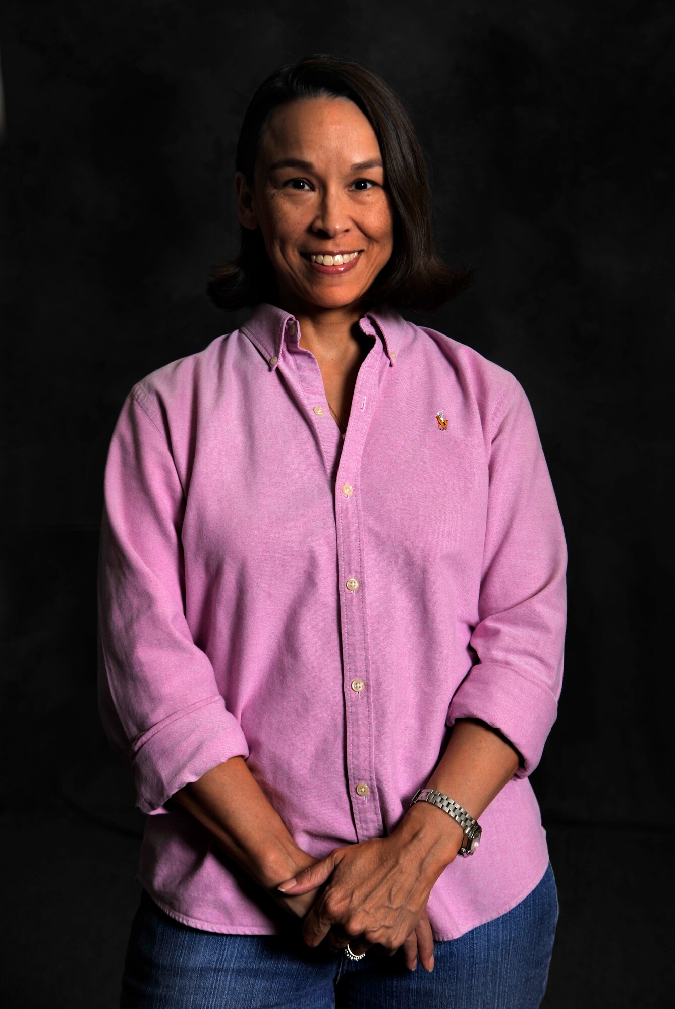 Cathy Curry, wife of the 375th Medical Group Commander Col. Douglas Curry, is no stranger to the importance of getting a yearly mammogram. At 45 and considered low-risk, Curry was diagnosed with breast cancer on Dec. 3, 2015, exactly a month after abnormal calcifications were first detected via her yearly exam. (U.S. Air Force Photo/Airman 1st Class Gwendalyn Smith)