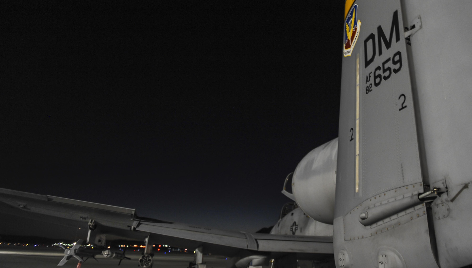 An A-10 Thunderbolt II assigned to 357th Fighter Squadron, Davis-Monthan Air Force Base, Ariz., prepares to participate in Green Flag 17-01 at Nellis Air Force Base, Nev., Oct. 4, 2016. Green Flag exercises provide critical training for approximately 75,000 joint forces and coalition personnel per year, including 3,000 sorties, 6,000 flight hours, and the expenditure of over 700,000 pounds of live and training ordnance on the National Training Center at Fort Irwin, Calif. (U.S. Air Force photo by Airman 1st Class Kevin Tanenbaum/Released)