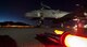 Senior Airman Scott Martinez, 355th Aircraft Maintenance Squadron crew chief, Davis-Monthan Air Force Base, Ariz., prepares an A-10 Thunderbolt II for takeoff at Nellis Air Force Base, Nev., Oct. 4, 2016. The Thunderbolt II has Night Vision Imaging Systems, or NVIS, goggle compatible single-seat cockpits forward of their wings and a large bubble canopy which provides pilots all-around vision. (U.S. Air Force photo by Airman 1st Class Kevin Tanenbaum/Released)