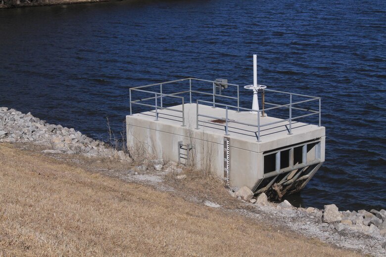 Salt Creek Dam Site 8 at Wagontrain lake near Hickman is one of 14 U.S. Army Corps of Engineers, Omaha District dams in Nebraska. 