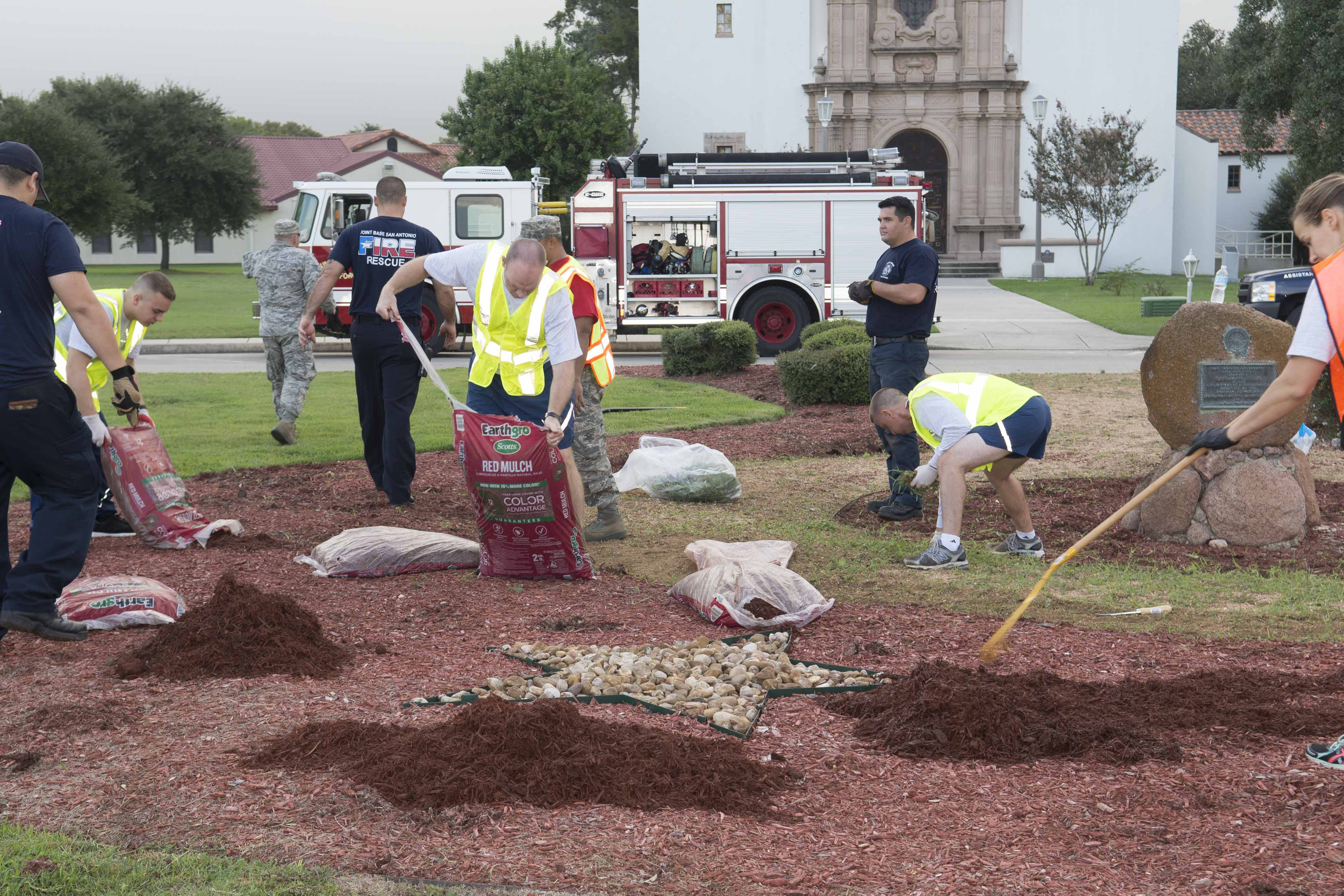 Airmen Clean Up For Proud Week