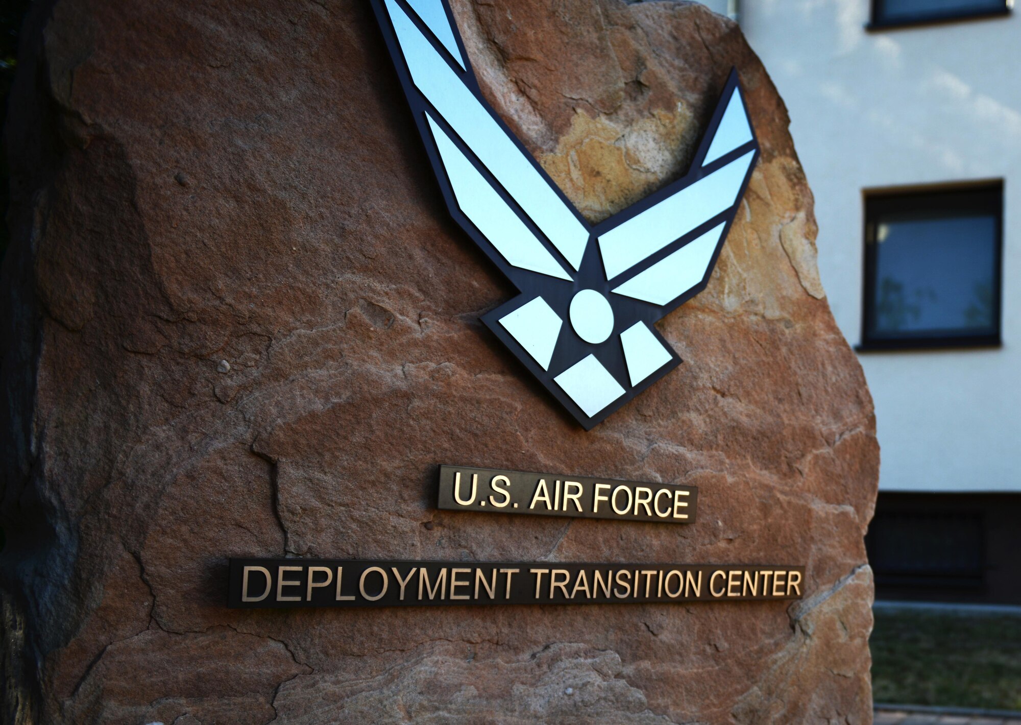 The U.S. Air Force Deployment Transition Center, part of the 86th Mission Support Group, helps Airmen returning from deployment prepare to transition into non-deployed life. Staff at the DTC take the Airmen through a four-day reintegration course before they continue traveling to their home base. (U.S. Air Force photo/ Airman 1st Class Joshua Magbanua)