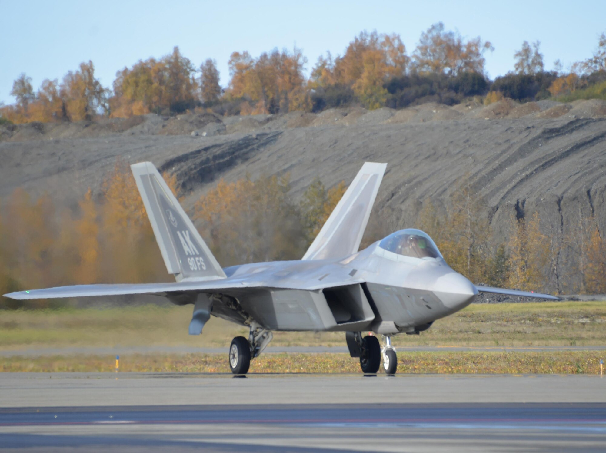 F-22 Raptor images from the 90th Fighter Squadron, October 2016 at Joint Base Elmendorf-Richardson, Alaska. (Photos by Staff Sgt. Mike Campbell) (Released)