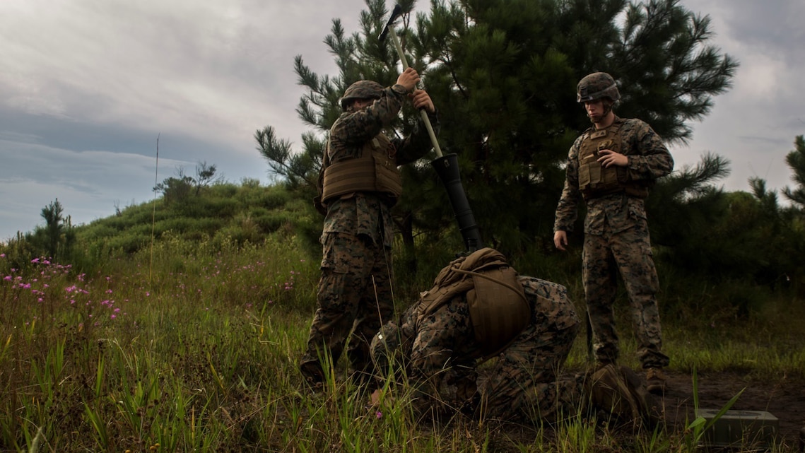 Firing away: Mortar men prepare for BSRF deployment > United States ...