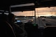 Airman Cody Charles, 11th Logistics Readiness Squadron vehicle operator, drives a charter bus on interstate 95 in New Jersey, Oct. 9, 2016. Charles was one of two 11th LRS drivers to assist the Air Force Honor Guard in their temporary duty to Boston. (U.S. Air Force photo by Senior Airman Philip Bryant)