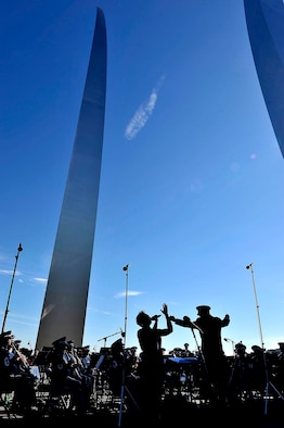 The Air Force celebrates the 10th anniversary of its memorial during a ceremony in Arlington, Va., Oct. 14, 2016.  (U.S. Air Force photo/Tech. Sgt. Robert Barnett)