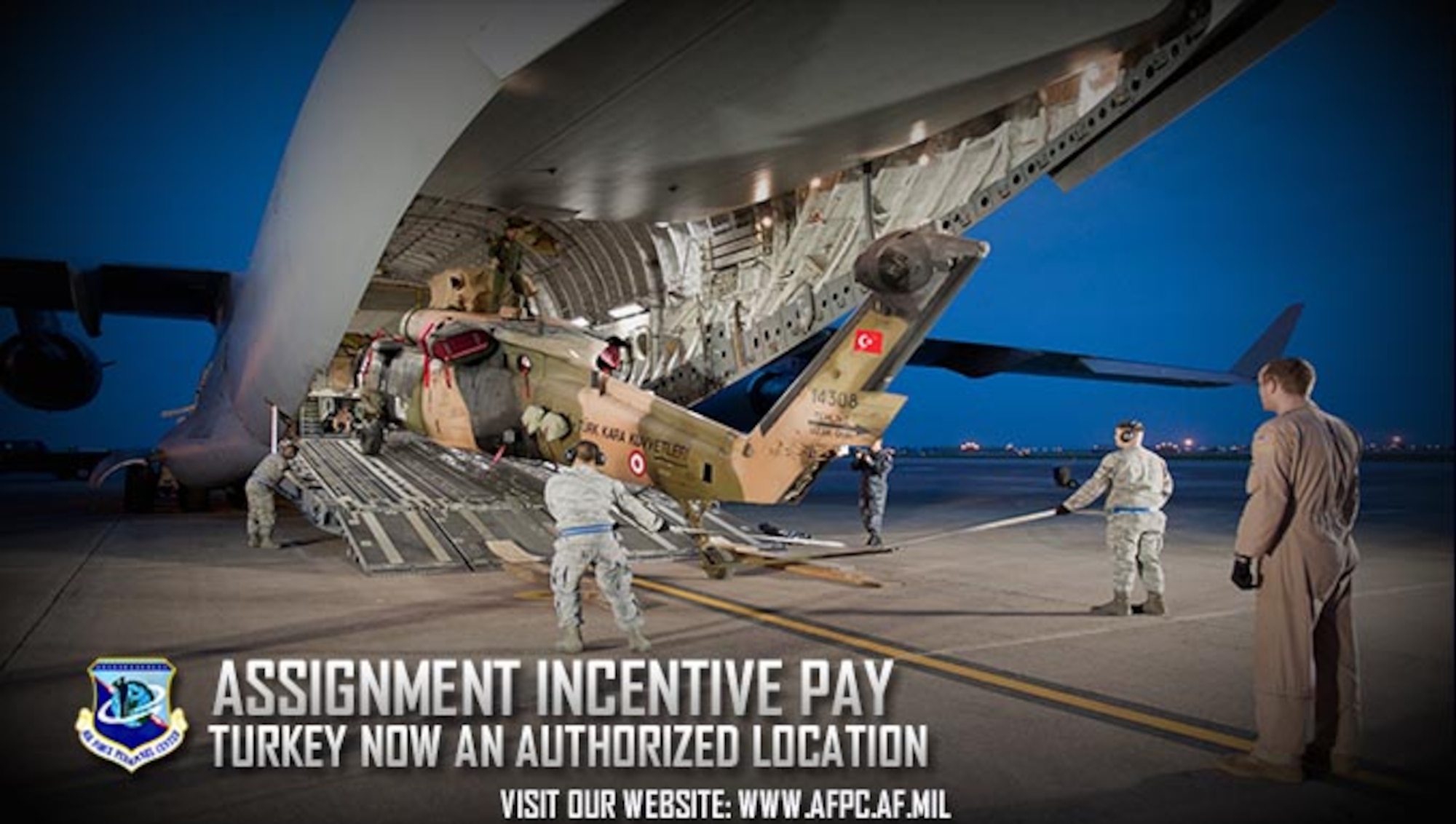 air force assignment incentive pay