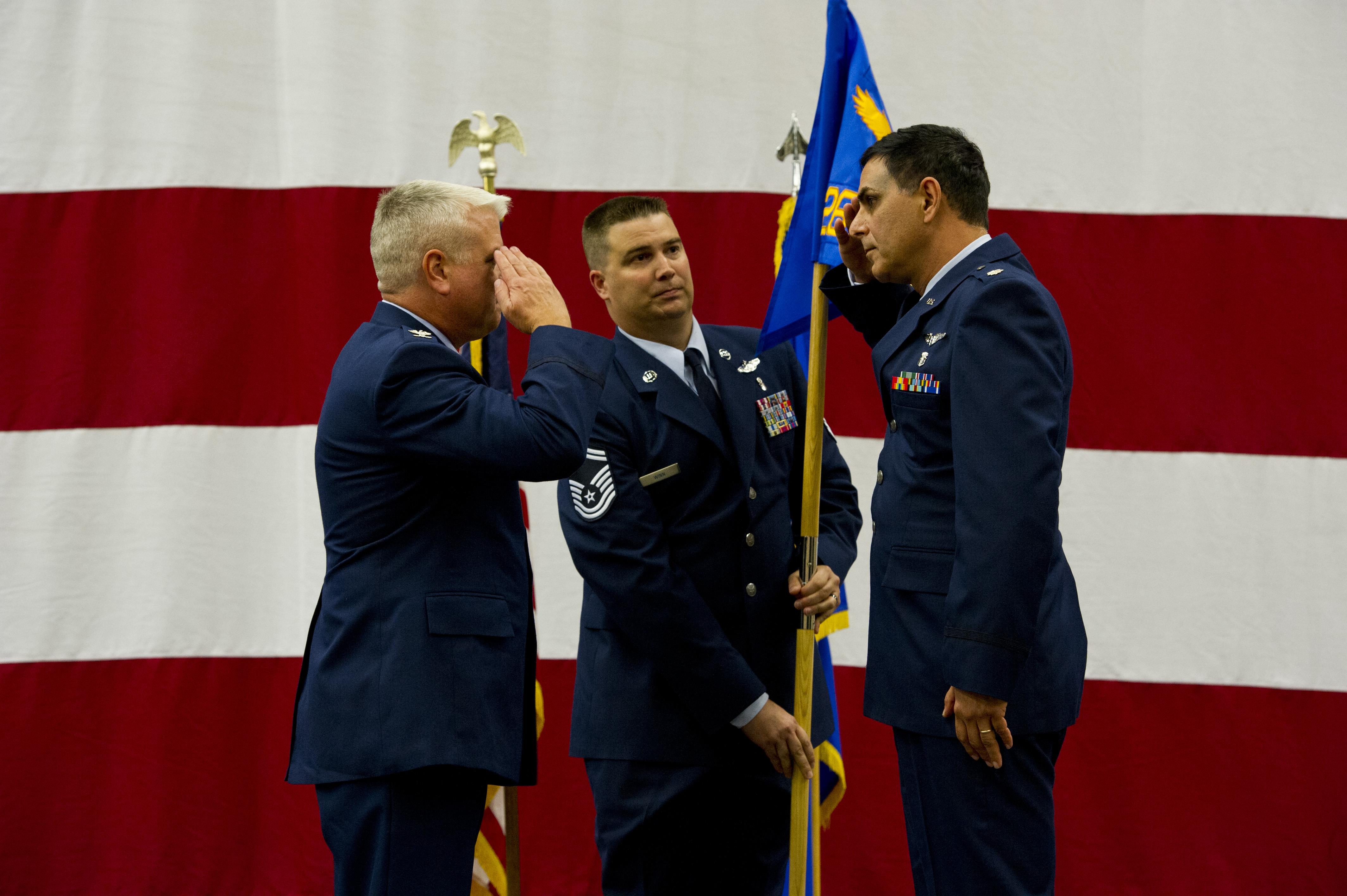 Medical squadron gets new commander > 926th Wing > Article Display
