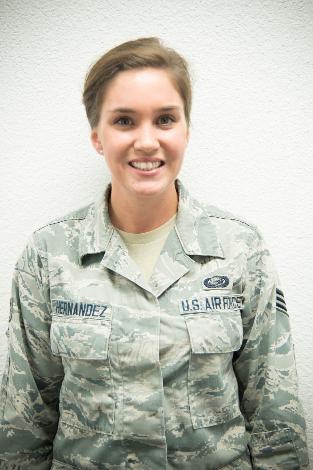 Senior Airman Krystal Hernandez from the 53rd Weather Reconnaissance Squadron is the 403rd Wing's Airman of the Quarter. (U.S. Air Force photo/Senior Airman Heather Heiney)