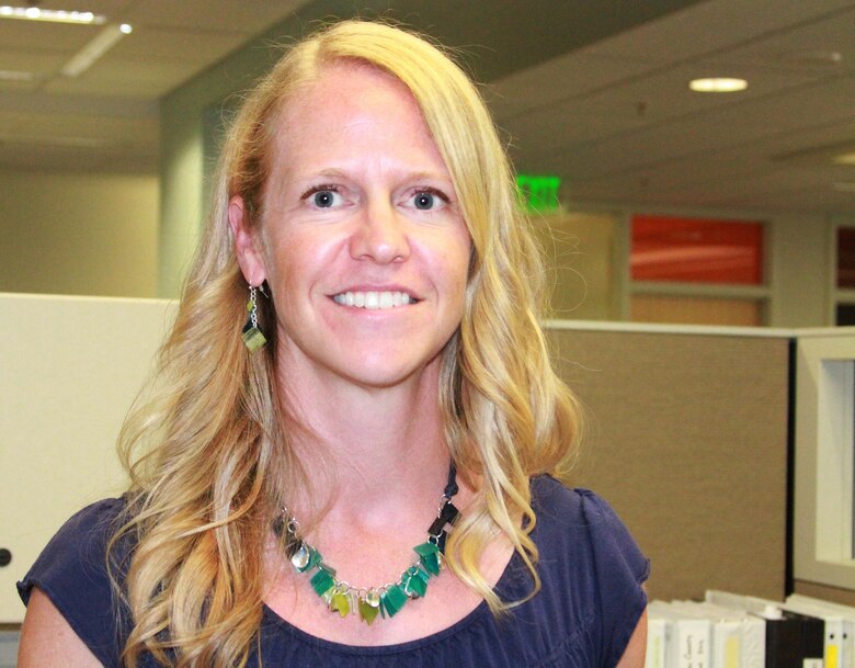 Katrina Marx is a structural engineer in the Design Branch. Marx came to Kansas City District in 2007 from private industry where she worked for a couple of bridge design firms. That unique experience led to her recent selection as the U.S. Army Corps of Engineers Load Rating Engineer.