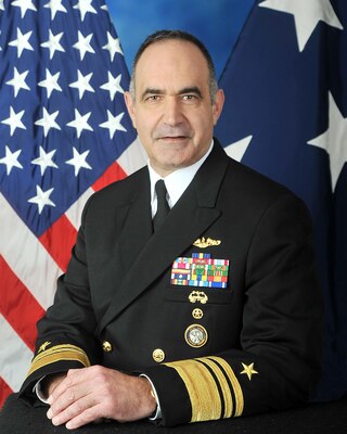 Vice Admiral Charles A. "Chas" Richard Biography Photo