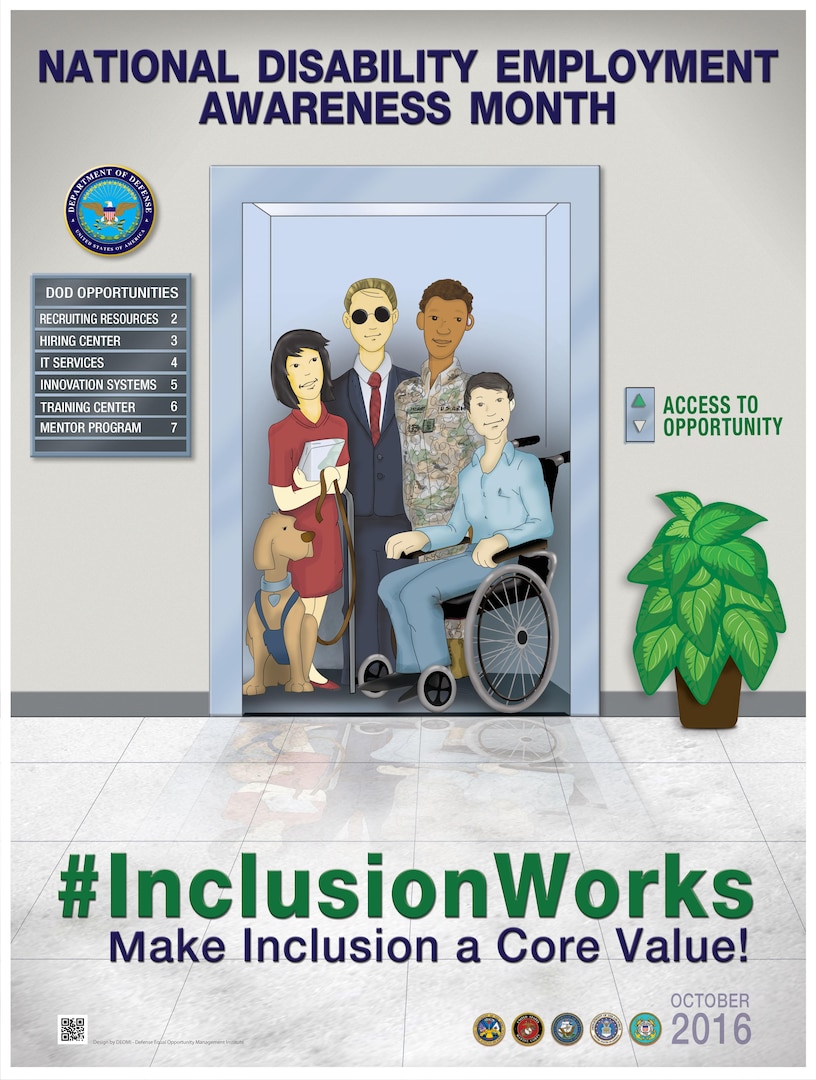 October is National Disability Employment Awareness Month and is a time to recognize the many and significant contributions workers with disabilities have made. It also serves as an opportunity to reaffirm a commitment to recruit, retain and advance people with disabilities in the workforce.