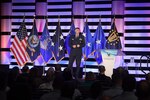 DLA Director Air Force Lt. Gen. Andy Busch speaks to members of the Logistics Officer Association at National Harbor in Oxon Hill, Maryland, Oct. 12. 