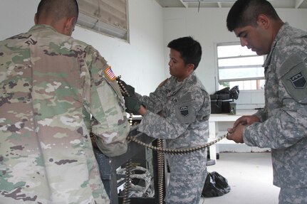 The 355th Chemical Company based out of Las Vegas, Nevada, conducted their M249 zeroing and qualification, during their mobilization training at Fort Hood, Texas, Oct 6, 2016