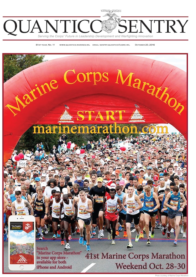 41st Marine Corps Marathon weekend October 28-30