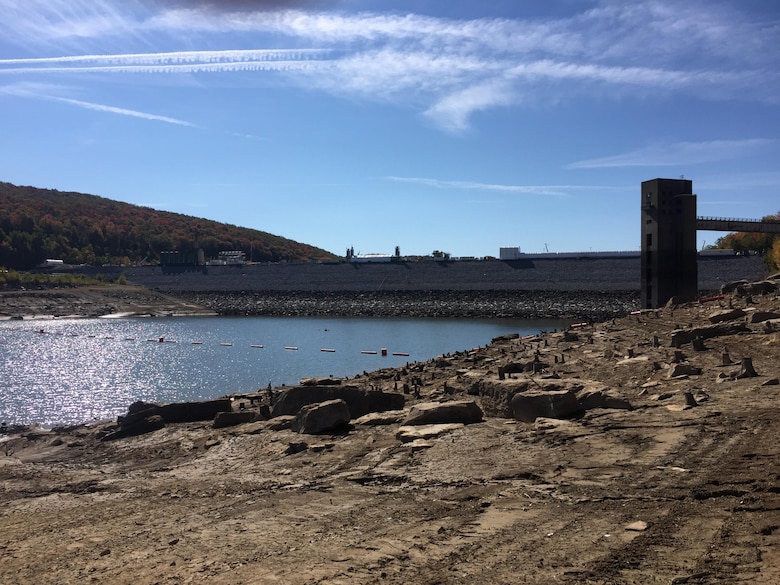 As part of our public meeting, we will be providing an update on current lake levels. Currently, East Branch Dam Lake pool has been low. This year, the lake reached its highest pool on May 30, and since then there has been only seven days that the inflow has been greater or equal to the outflow. 