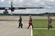 Col. James Dignan (center), 910th Airlift Wing commander, walks to a C-130H Hercules aircraft for his final flight with the unit here, Oct. 2, 2016. Col. Bill Phillips, 910th Operations Group commander, and Chief Master Sgt. Don Cutrer, chief loadmaster with the 757th Airlift Squadron, join him. Dignan moved to a new assignment at the Pentagon Oct. 18, after commanding YARS for nearly four years. (U.S. Air Force photo/Tech. Sgt. Jim Brock)