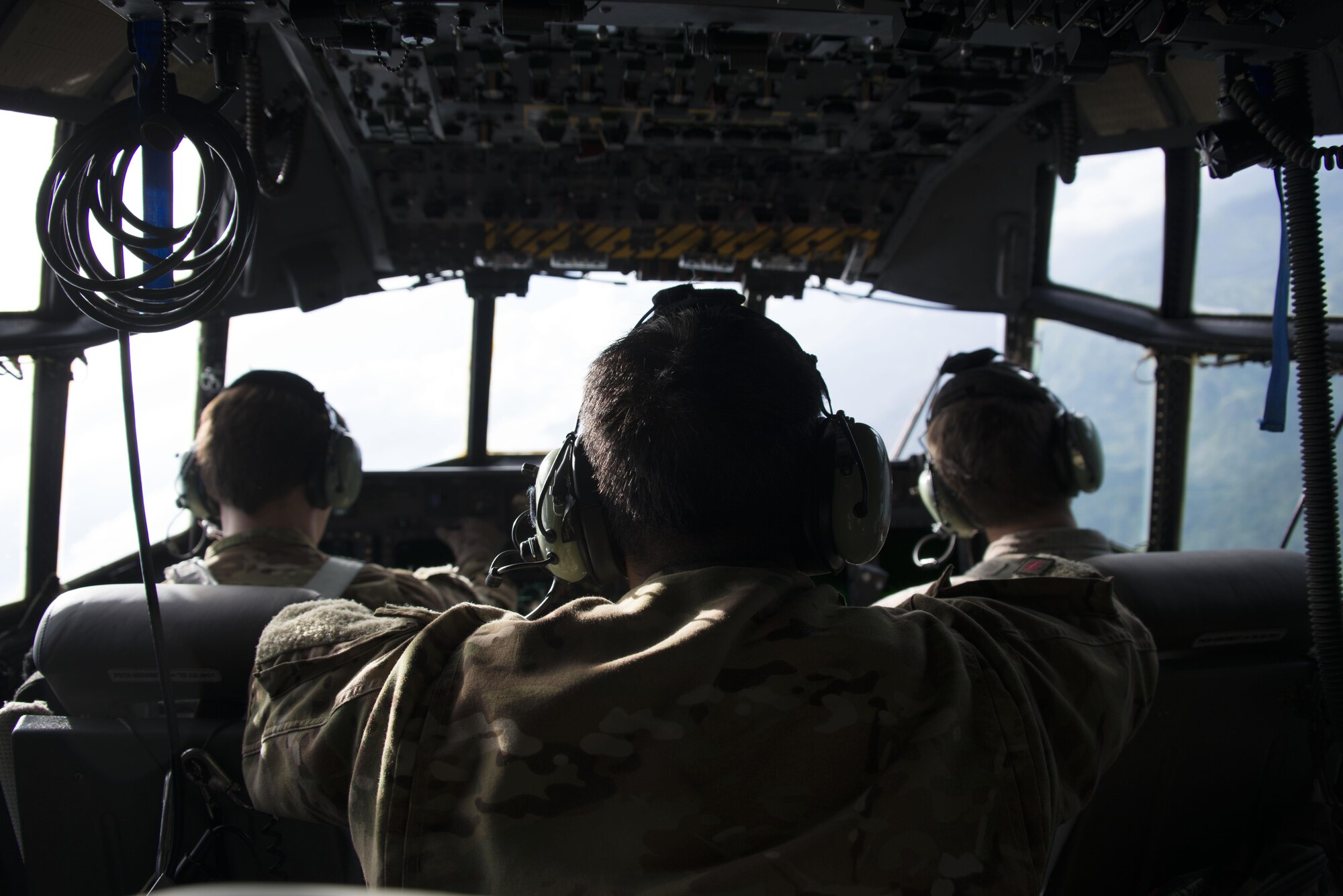 Air Commandos from the 353rd Special Operations Group supported high-altitude, low-opening (HALO) airdrops into Crow Valley in Tarlac Province, Philippines with joint and combined partners during Teak Piston 2016. (U.S. Air Force photo by Capt. Jessica Tait)