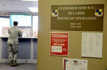 The ID Card Office in Bldg. 460 will be closed Oct. 26-28 while the Military Personnel Section moves to Bldg. 1. (Air Force photo by Kelly White)