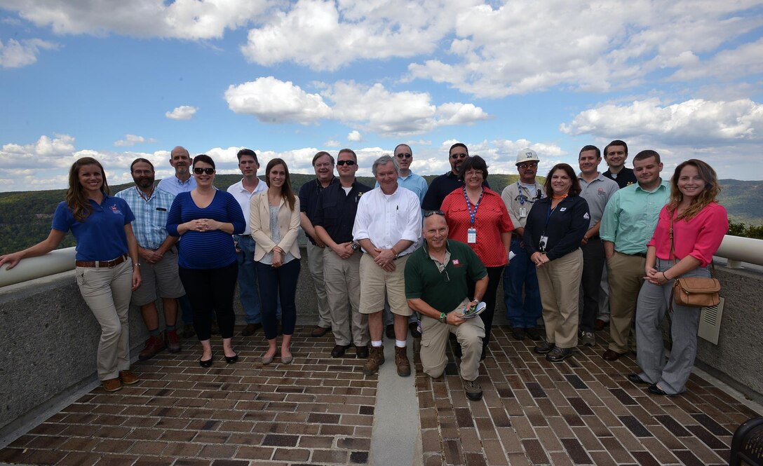State and Federal agency representatives that make up the Tennessee Silver Jacket program toured the Raccoon Mountain Pumped-Storage Facility just outside of Chattanooga, Tenn., Oct. 19.