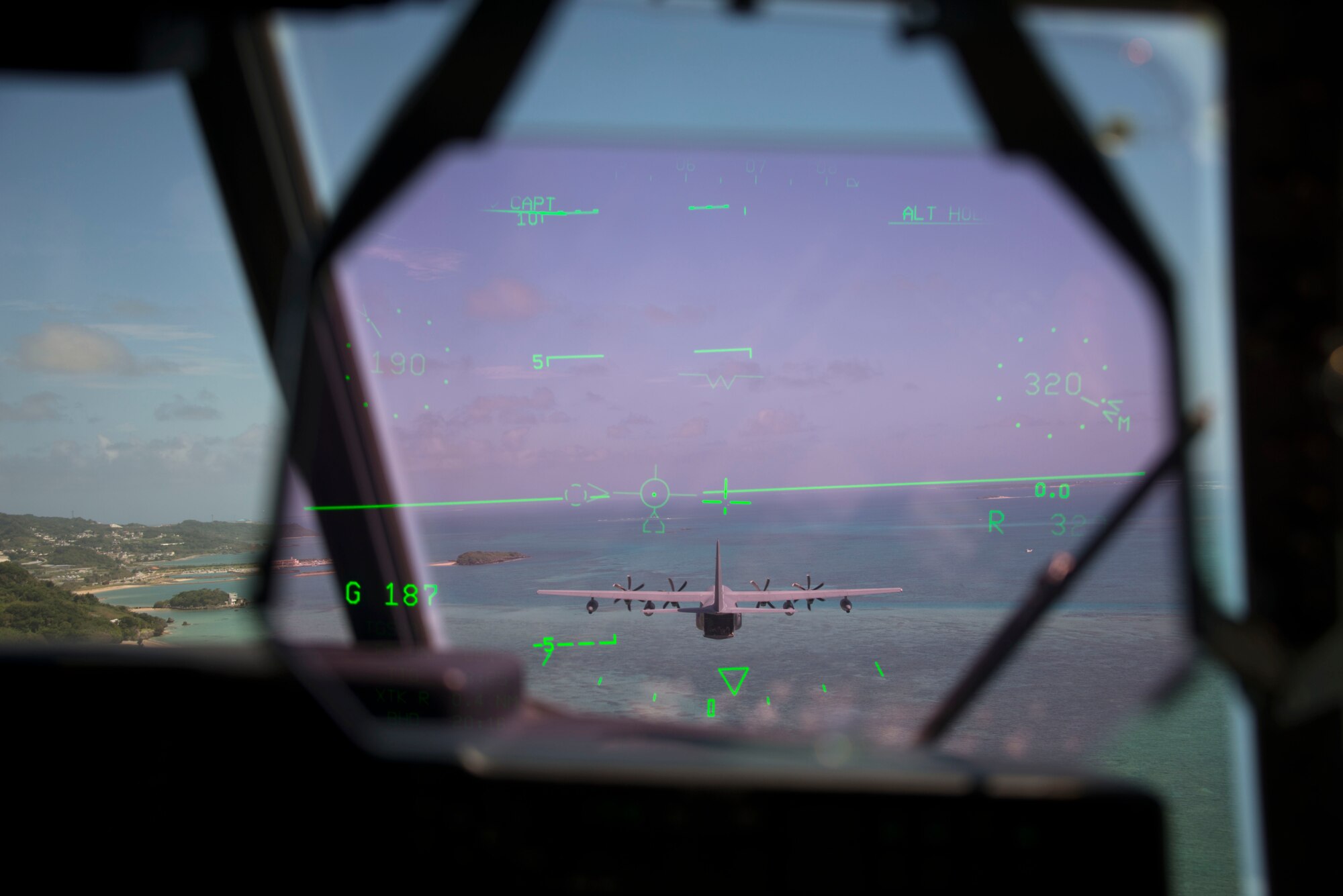 Spouses from the 353rd Special Operations Group received a familiarization flight on a MC-130J Commando II. The 353rd SOG hosted a day of activities at Kadena Air Base to honor military spouses, Oct. 6, 2016. (U.S. Air Force photo by Capt. Jessica Tait)