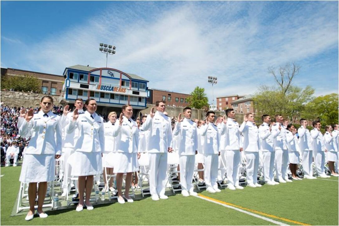 The Coast Guard Academy graduates approximately 200 officers every year.  These new officers will be key to implementing the Human Capital Strategy’s 10-year course, ensuring a thriving and effective workforce prepared for the complexities of tomorrow.