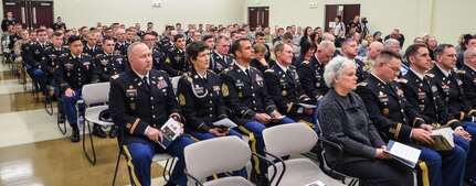 More than 150 Soldiers, family, friends and local officials attend the memorialization ceremony of the Cpl. Kelly B. Grothe Army Reserve Center in Hayden, Idaho, Oct. 22. Grothe was a United States Army Combat Engineer assigned to Bravo Company, 321st Engineer Battalion, who was killed in action while conducting route clearance operations in the area of Abu Bali, Iraq during the Global War on Terrorism, May 3, 2007. He was 21 years old.