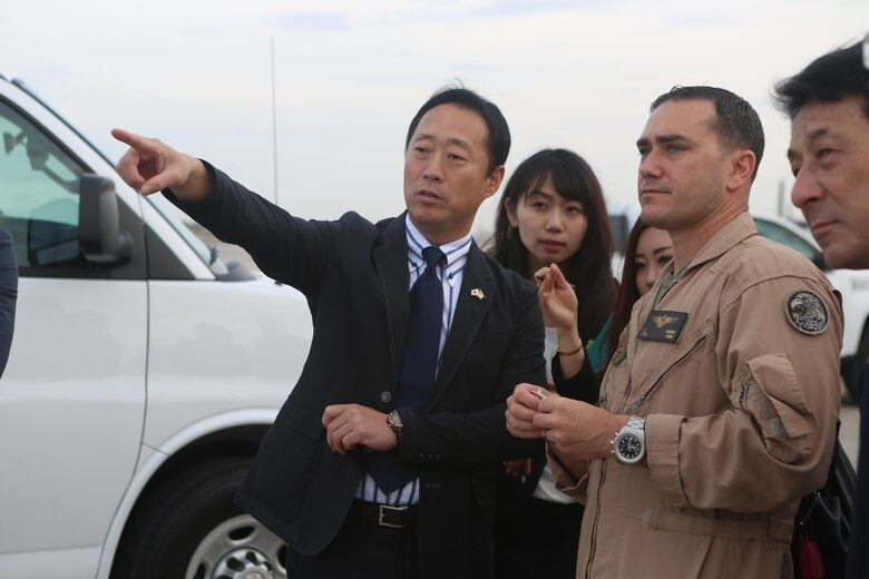 Japanese official visits MCAS Yuma, learns firsthand of F-35B’s ...