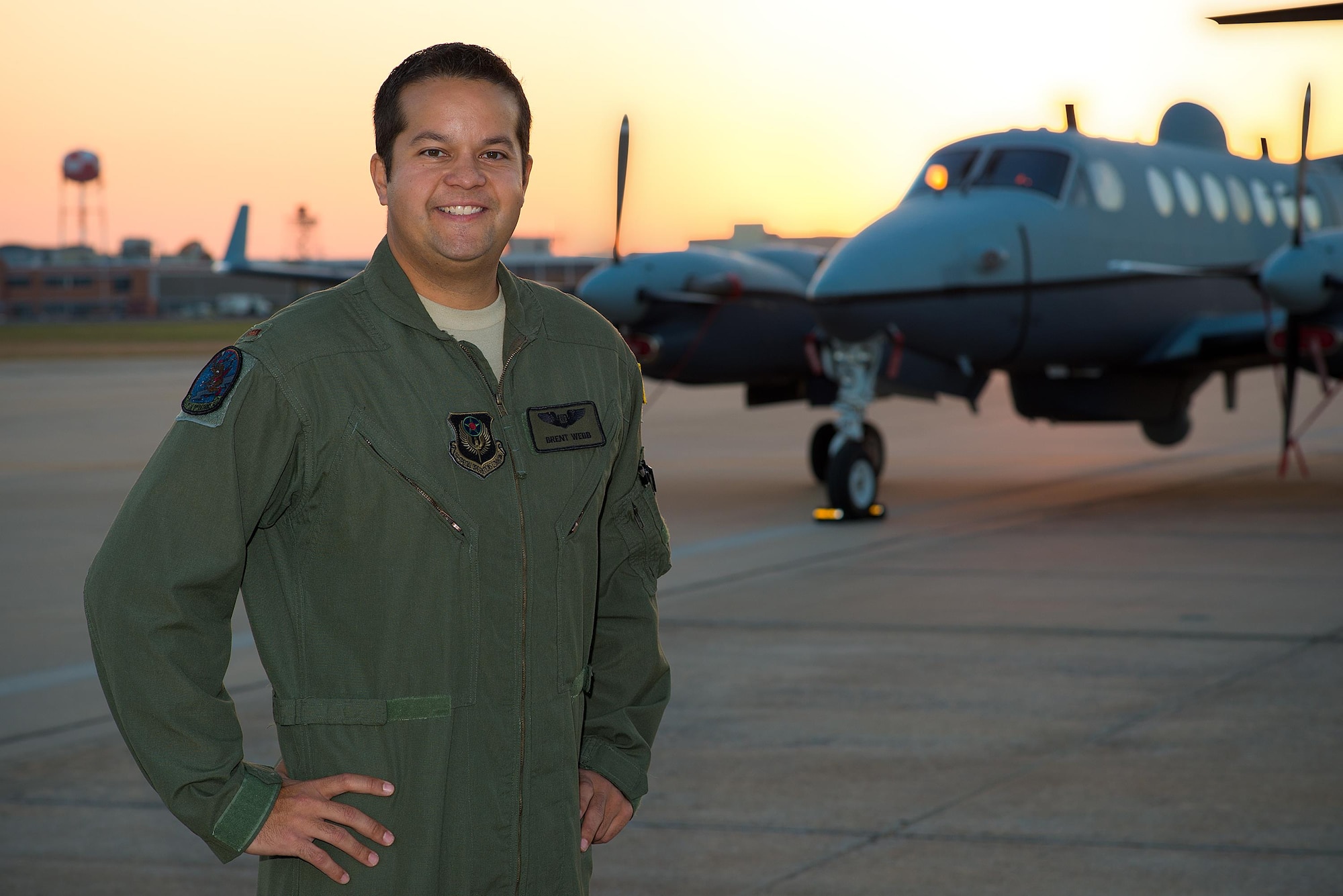 Second Lt. Brent Webb, graduated from combat systems officer school, Oct. 14, 2016, at Naval Air Station Pensacola, Florida. Lieutenant Webb is the first CSO from Will Rogers Air National Guard Base to graduate since the wings transition ot a special operations wing.