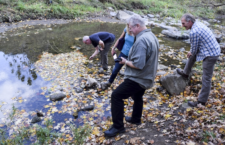 During an Oct. 18 visit to Pittsburgh District, the Environmental Advisory Board toured the Nine Mile Run Watershed,  a successful urban aquatic ecosystem restoration project undertaken in 2006 by the district and its partner the city of Pittsburgh. 