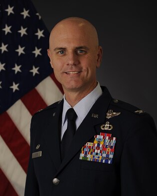 Col. Jon F. Berry, 1st Air Support Operations Group commander.