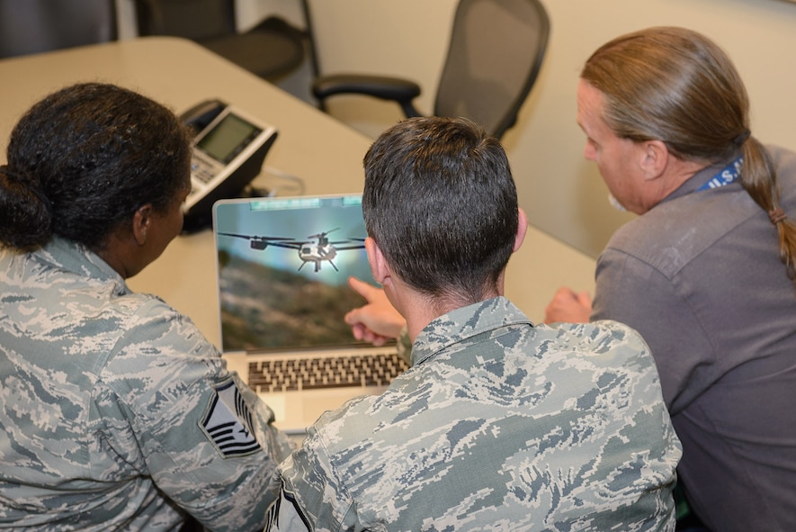 In a collaborative effort, 15th IS Airmen, along with their counterparts across the country utilize intelligence to create a targeting analysis product to address the new tactics being used against coalition forces. Graphic Illustration/ Lori Bultman, Vince Childress