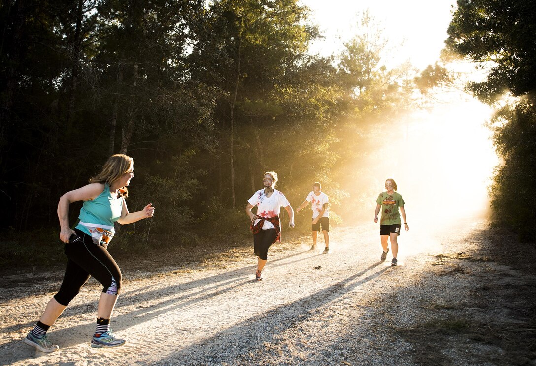 When Zombies attack, Airmen run