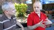 At right, Karl Willi Ningelgen talks about the evolution on environmental practices in Germany with his coworker Sean McCain. (U.S. Air Force Photo/Debbie Aragon)
